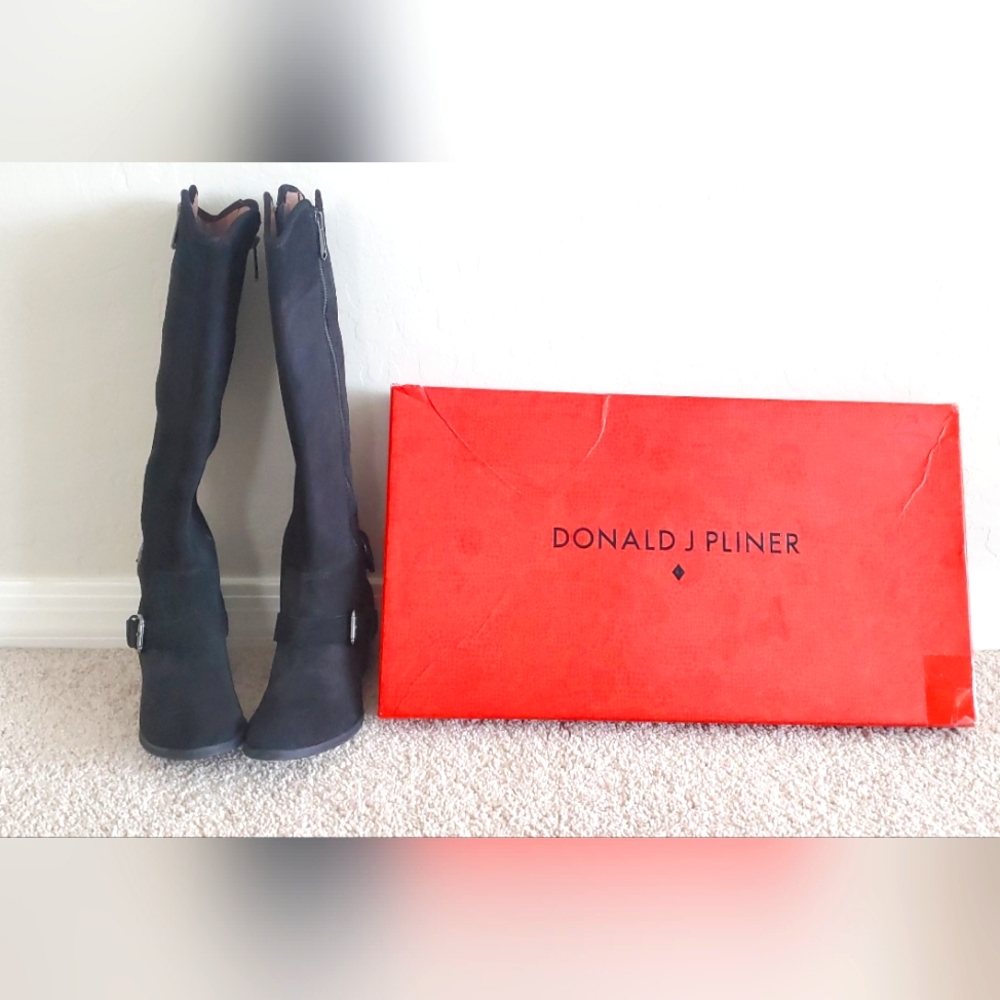 Donald J Pliner Dela Western Riding Knee Boots
